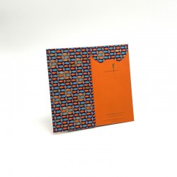 Polytrade Paper - 利是封 香港本地設計師設計 魚意系列 - 燙金擊凸 橙色 牛年2021（8個/包)